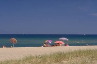 Badestrand in Südfrankreich