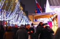 Weihnachtsmarkt auf der Champs-Elysées